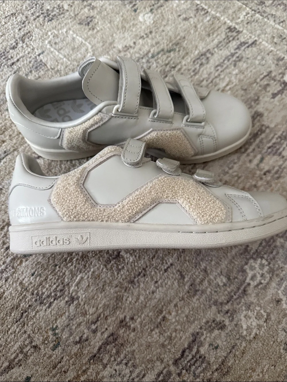 Adidas Raf Simons x adidas Stan Smith Comfort Badge Talc 6.5 US